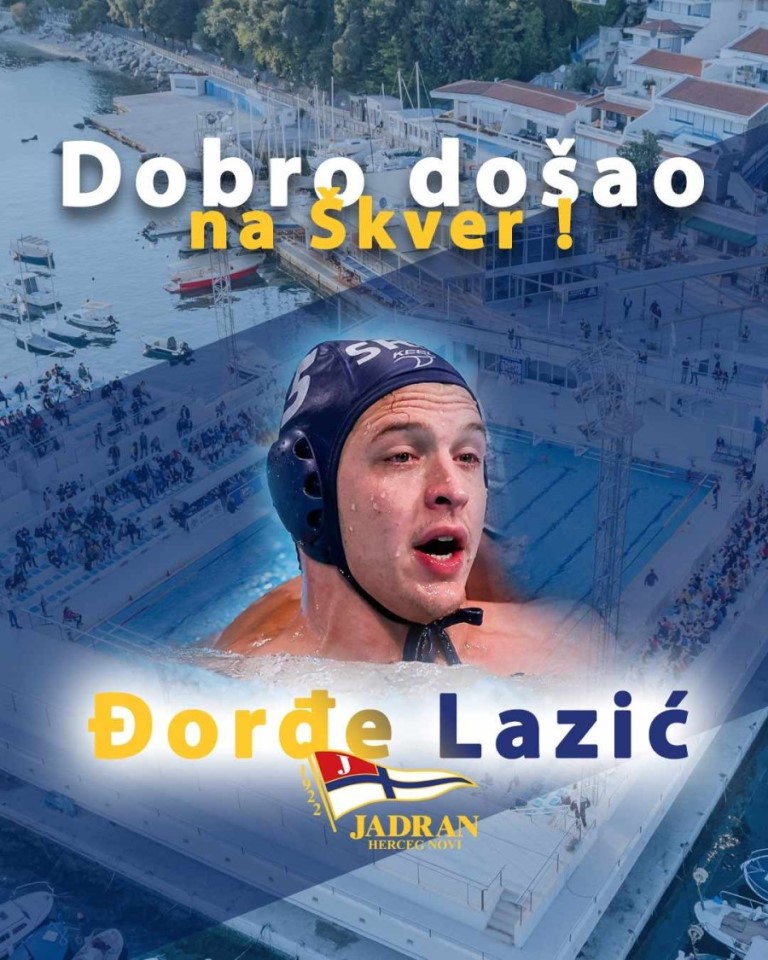 Đorđe Lazić novo pojačanje Jadrana